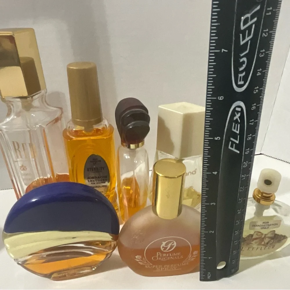 Vintage Assorted Lot of 7 Different Perfumes Sprays Collectible